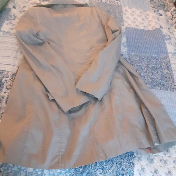 GREY JACOB TRENCH COAT - Picture 3 of 8